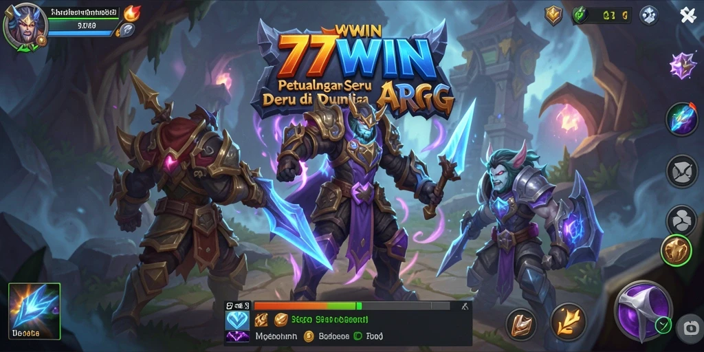 Gameplay seru dan grafik menakjubkan di 77WIN