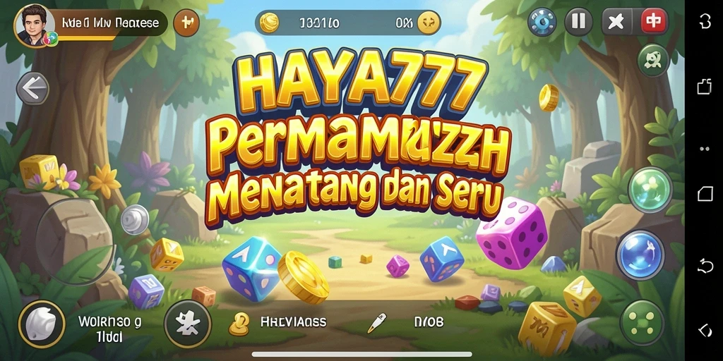 Gameplay seru dan menantang dari HAYA777 dalam bentuk puzzle.