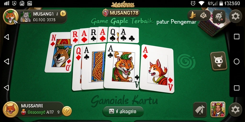 Tampilan gameplay seru dan interaktif di MUSANG178.