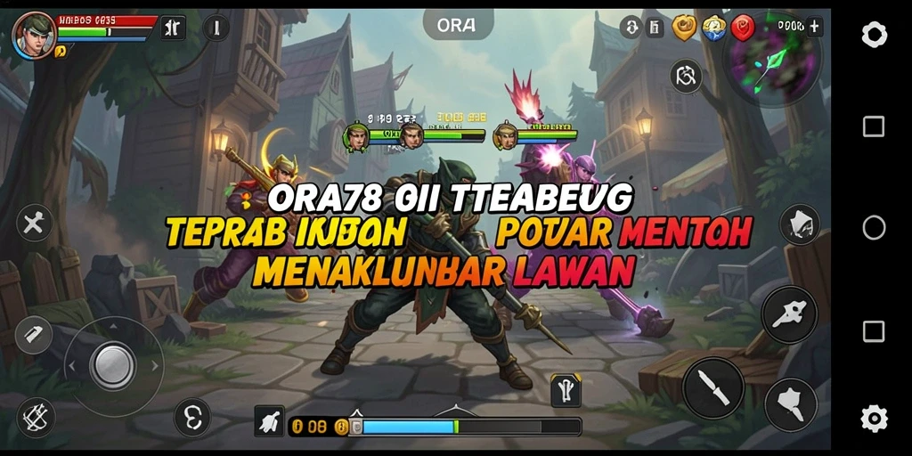 Gameplay seru dalam ORA78 yang membutuhkan strategi cerdas.