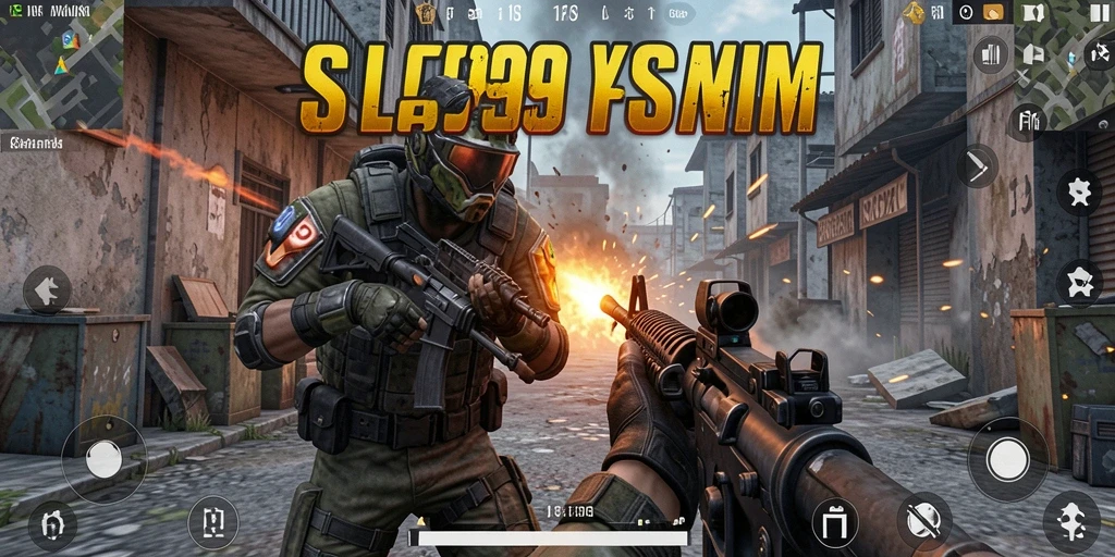 Tampilan gameplay seru dalam SL999 dengan aksi tembak-menembak yang mendebarkan.