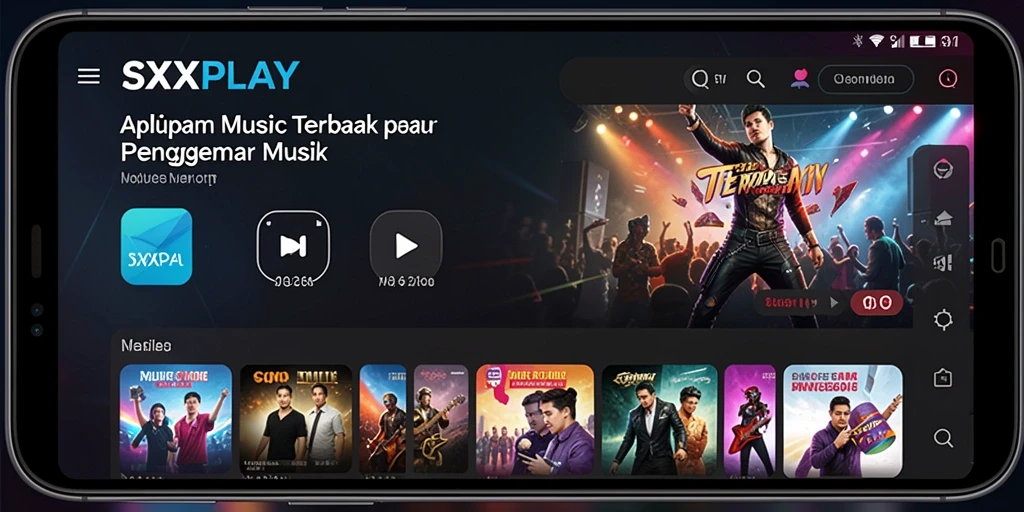 Tampilan gameplay aplikasi SXXPLAY dengan antarmuka yang menarik.