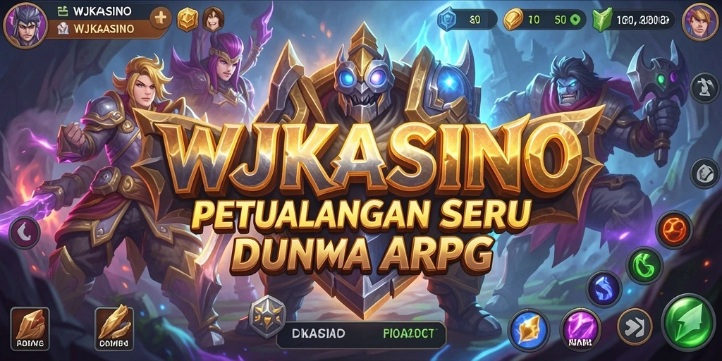 Tampilan gameplay WJKASINO dengan aksi pertarungan yang mendebarkan.
